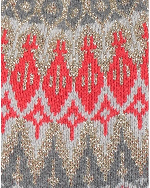 Rabanne Red Turtleneck Virgin Wool, Polyamide, Metallic Polyester