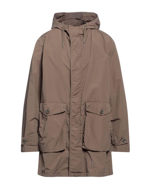Herno Brown Overcoat & Trench Coat for men