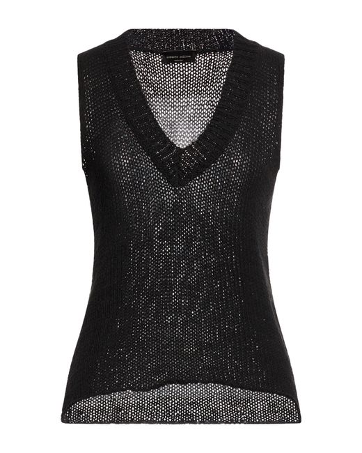 Roberto Collina Black Sweaters