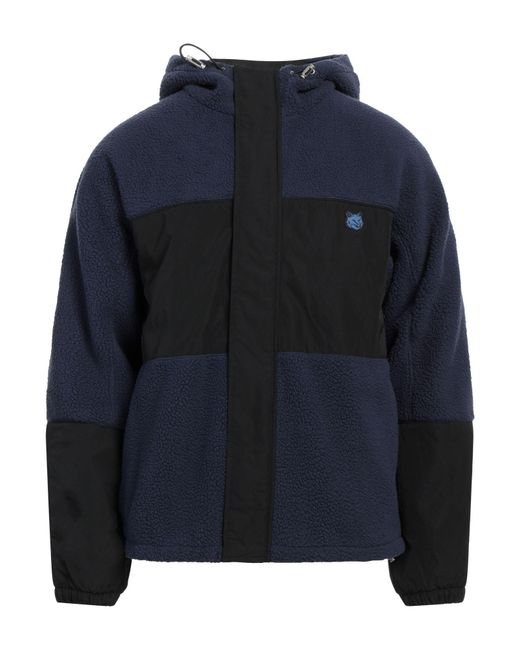 Maison Kitsuné Blue Shearling & Teddy for men