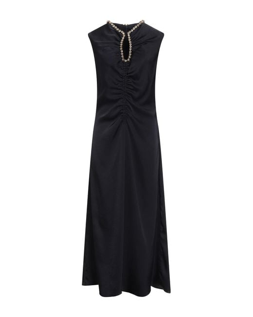 Sandro Black Maxi Dress