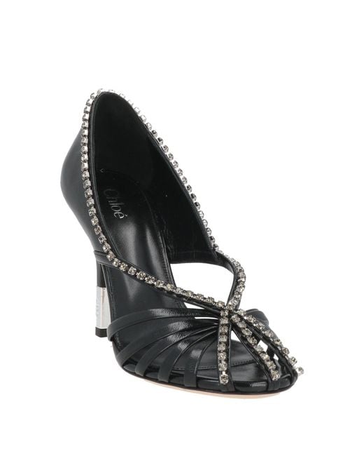 Chloé Metallic Pumps