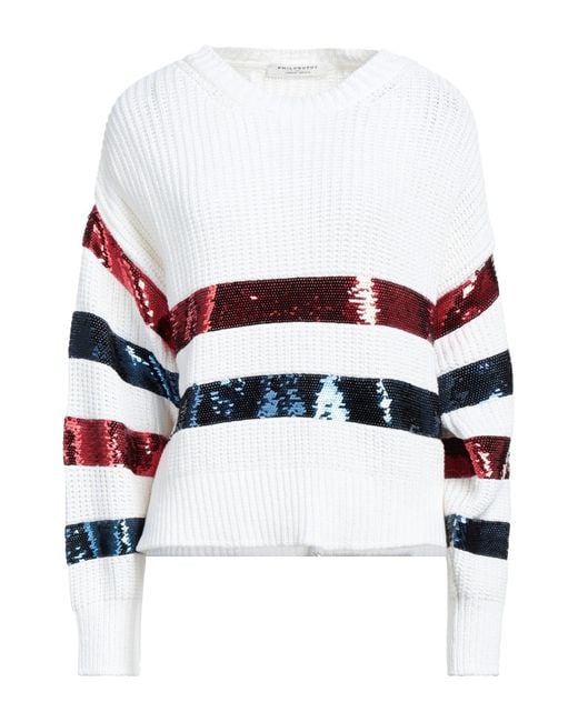 Philosophy Di Lorenzo Serafini White Pullover