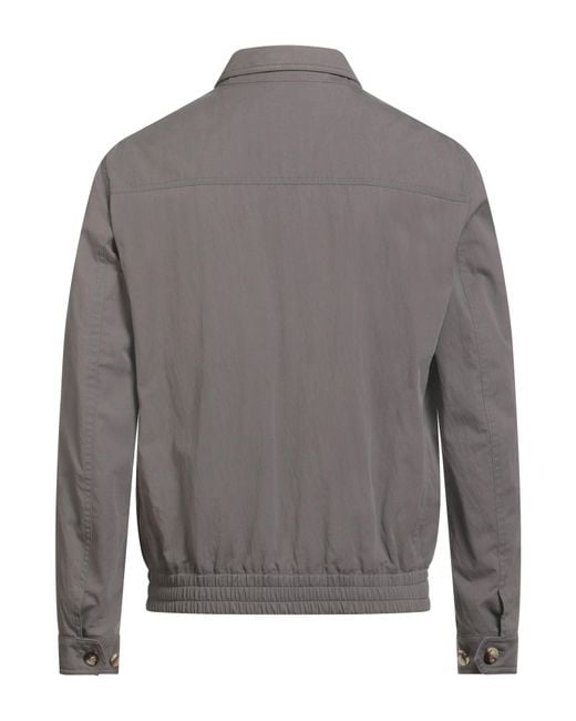 Brunello Cucinelli Gray Jacket for men