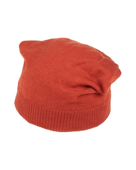 Rick Owens Red Hat for men