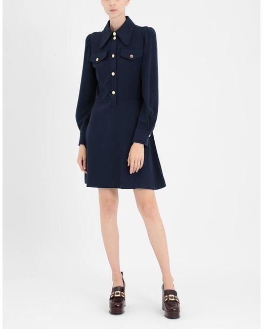 See By Chloé Blue Short Dress