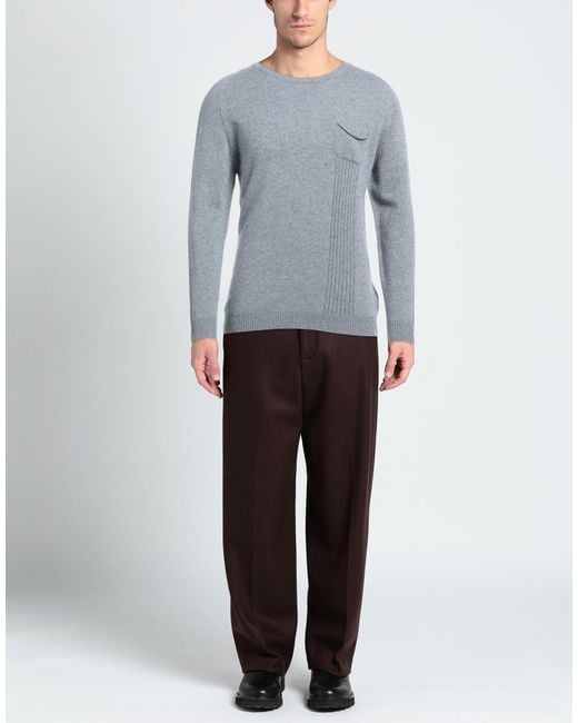 Alpha Studio Gray Jumper for men