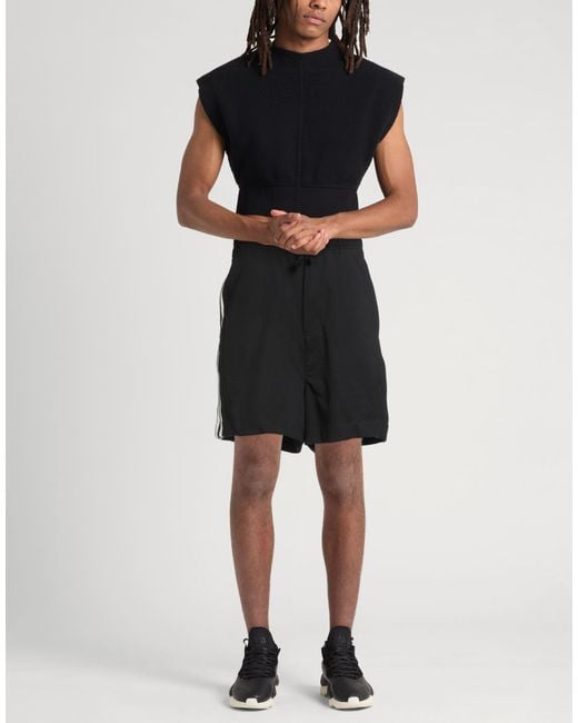 Y-3 Black Shorts & Bermuda Shorts for men