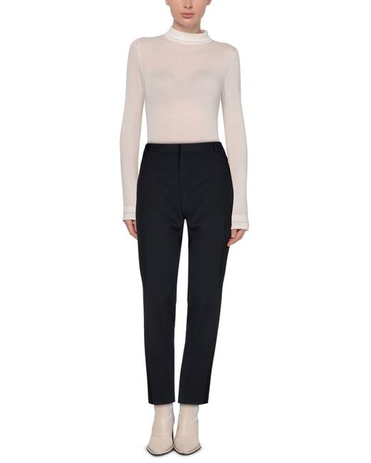 Céline Blue Midnight Pants Wool