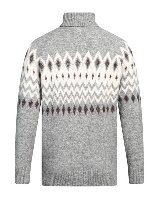 Brunello Cucinelli Gray Turtleneck for men