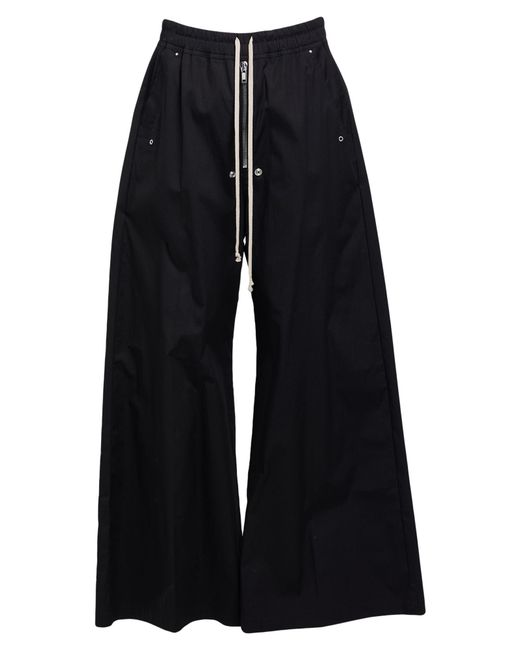 Rick Owens Blue Pants Cotton, Elastane for men