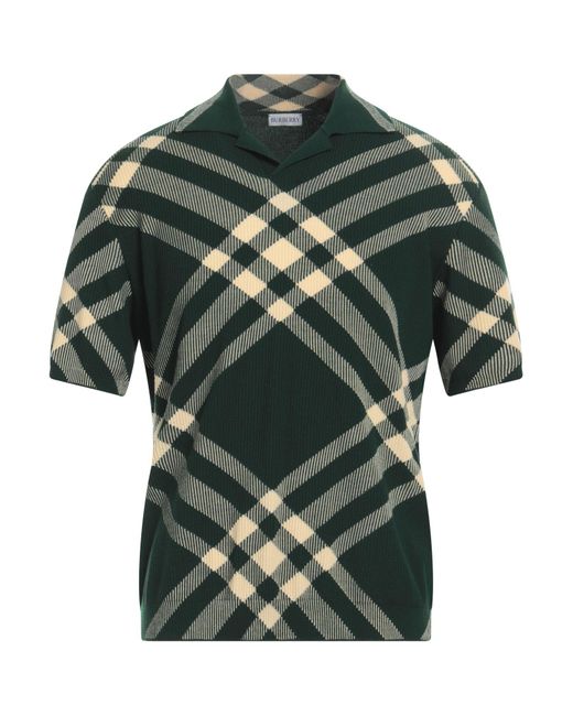 Pullover di Burberry in Green da Uomo