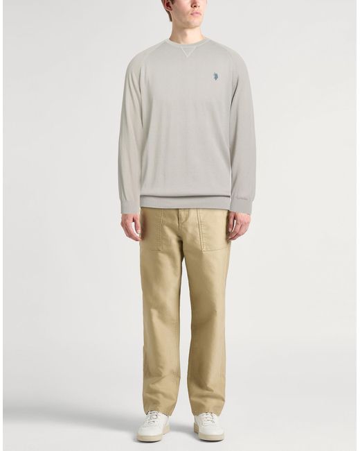 U.S. POLO ASSN. U..Polo Assn. Pullover in Gray für Herren