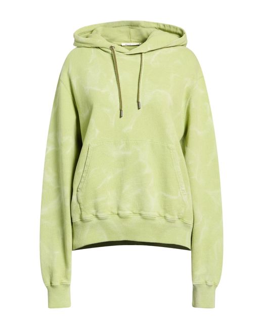 WOOD WOOD Green Light Sweatshirt Cotton