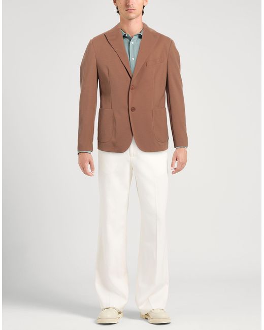 Stilosophy Brown Blazer for men