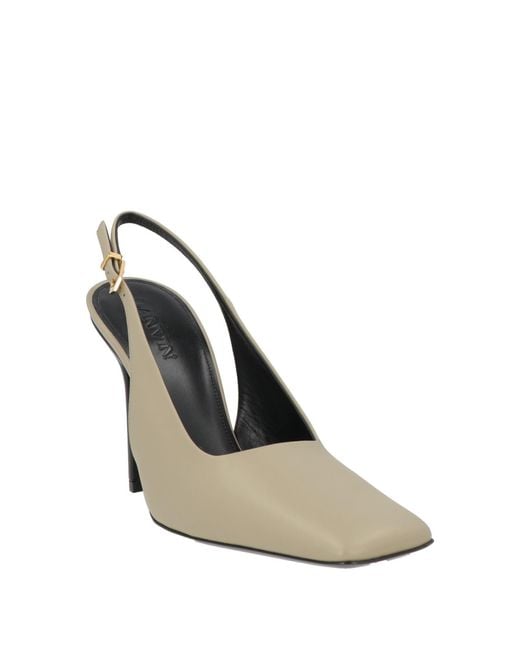 Escarpins Lanvin en coloris Metallic
