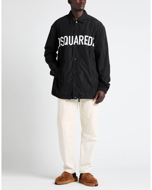 DSquared² Black Jacket for men