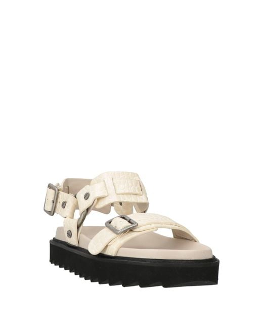 Acne White Sandale