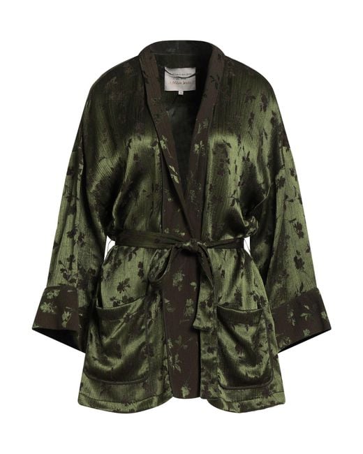 ALESSIA SANTI Green Jacke & Anorak