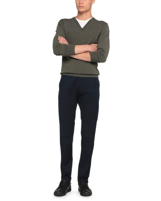 Berwich Blue Pants for men