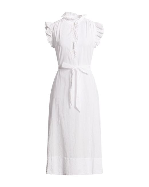 Xirena White Midi Dress