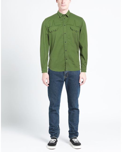 Berna Green Shirt for men