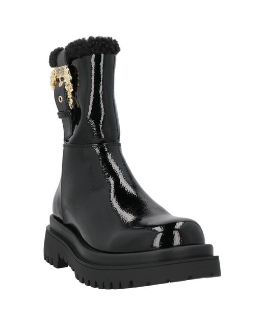 Versace Jeans Couture Black Ankle Boots