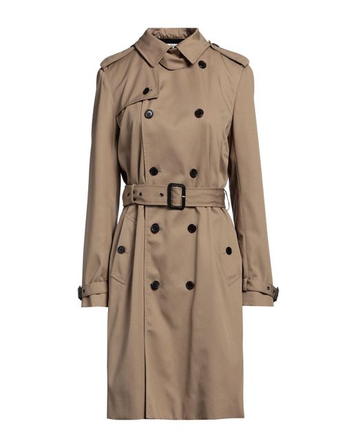 Saint Laurent Natural Overcoat & Trench Coat