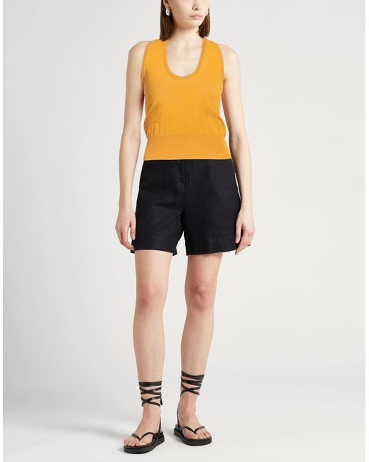 Top Jucca en coloris Orange