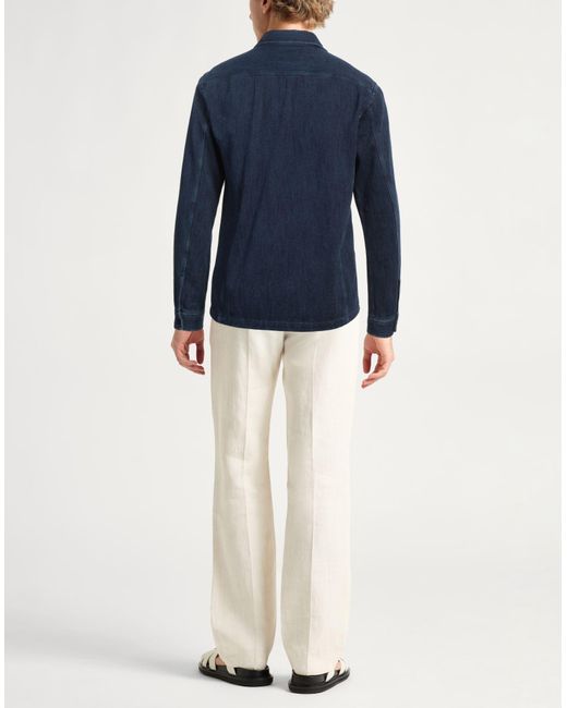 Camisa vaquera Tom Ford de hombre de color Blue
