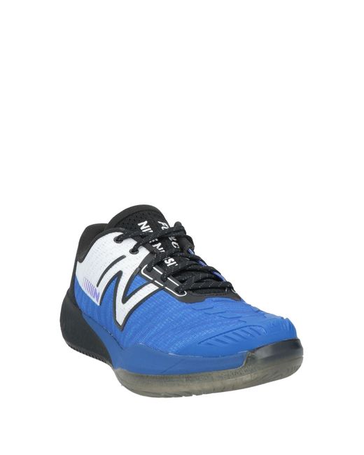 New Balance Blue Sneakers Textile Fibers for men