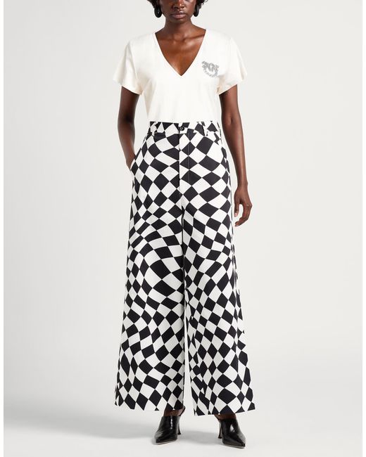 Pinko White T-Shirt Cotton, Glass, Zinc