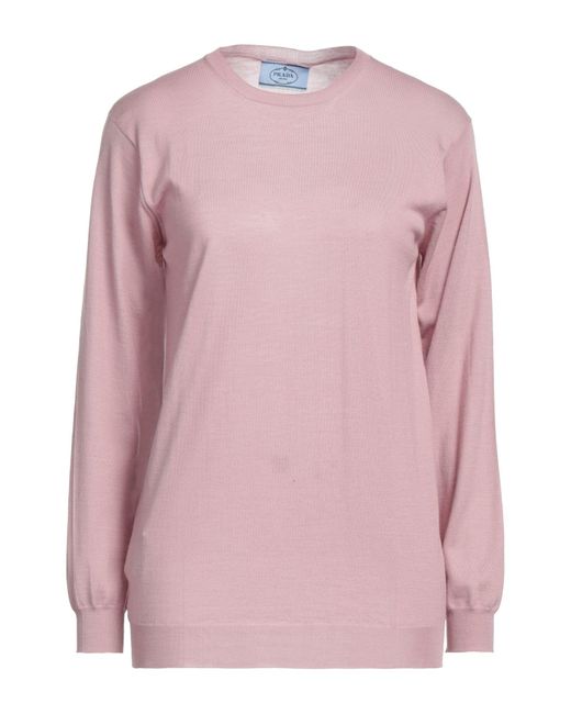 Prada Sweater in Pink | Lyst