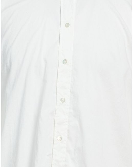 Crossley White Shirt Cotton, Elastane for men