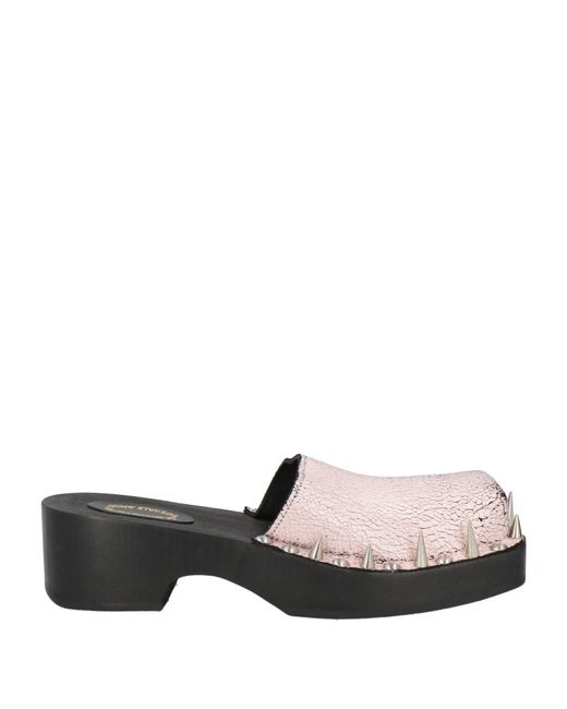 Acne Pink Mules & Clogs