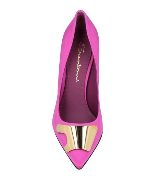 Santoni Pink Pumps