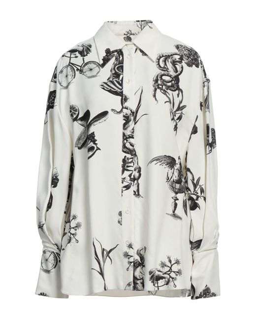 Maison Rabih Kayrouz Gray Hemd