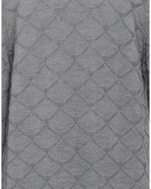 Alpha Studio Gray Sweaters for men