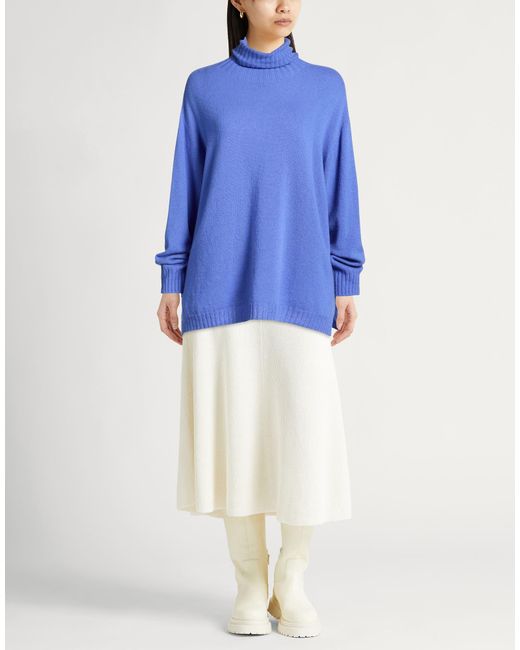 Alysi Blue Turtleneck