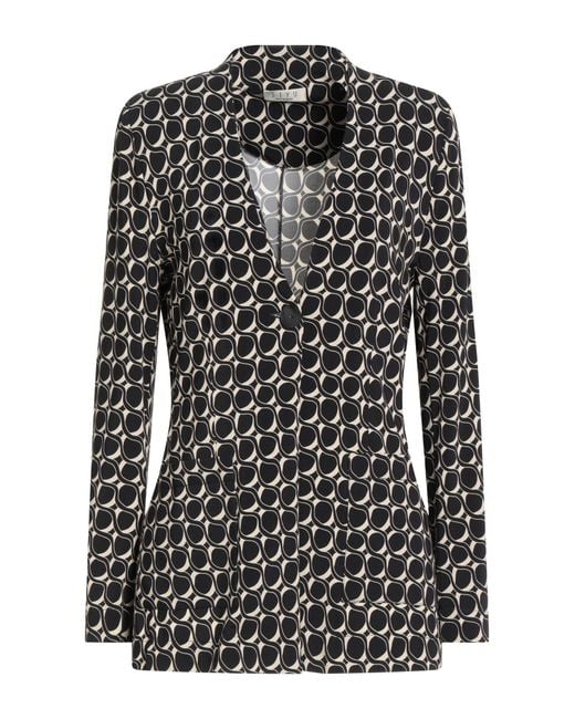 Siyu Black Blazer Viscose, Elastane