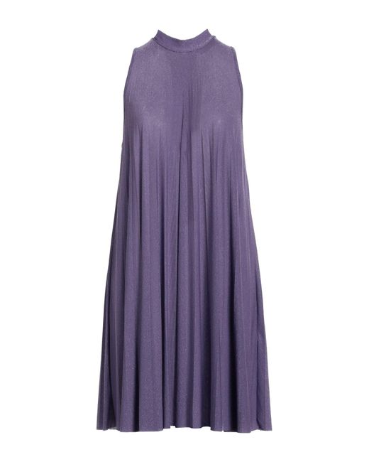 Liu Jo Purple Mini Dress