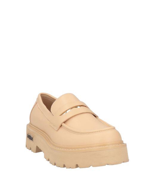Cult Natural Sand Loafers Leather