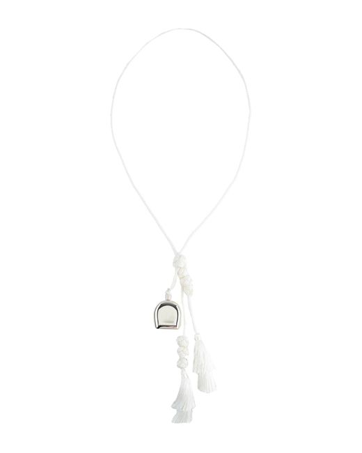 Jil Sander Necklace in White | Lyst