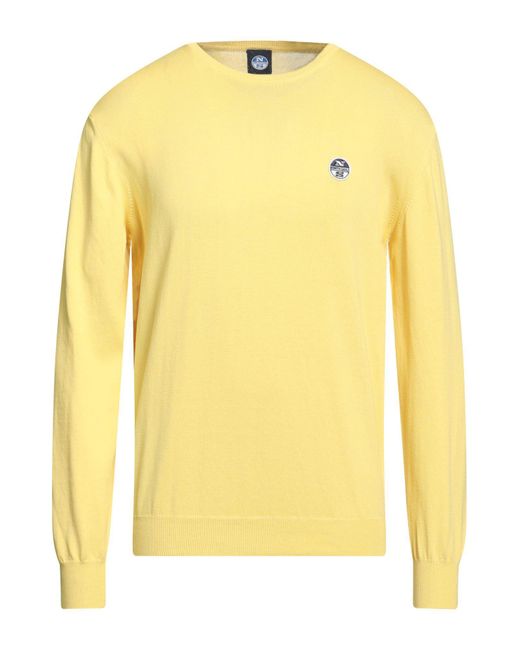 North Sails Yellow Sweater for men