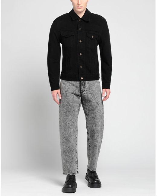 Saint Laurent Black Denim Outerwear for men