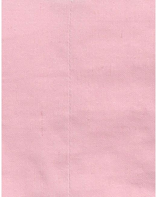 Pinko Pink Top Linen, Viscose, Elastane