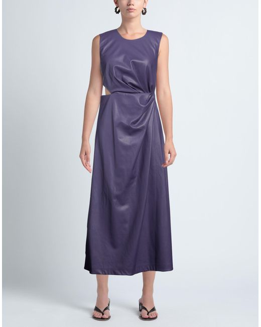 Jonathan Simkhai Purple Maxi Dress