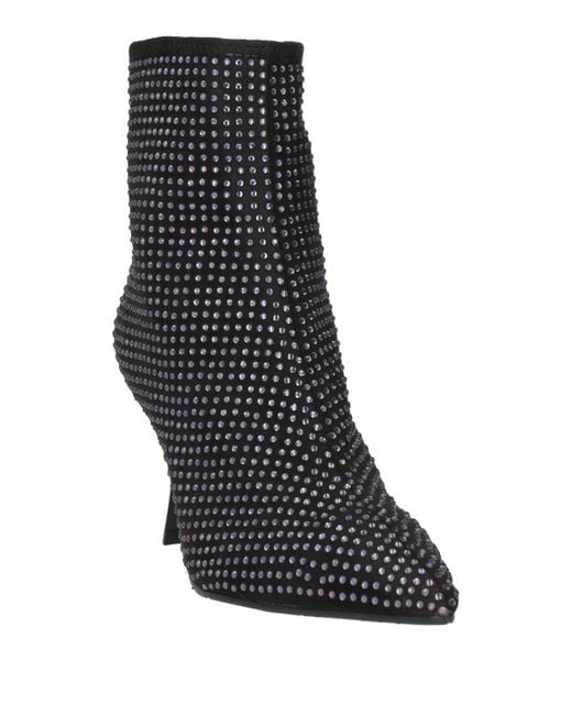 Tosca Blu Blue Ankle Boots Textile Fibers