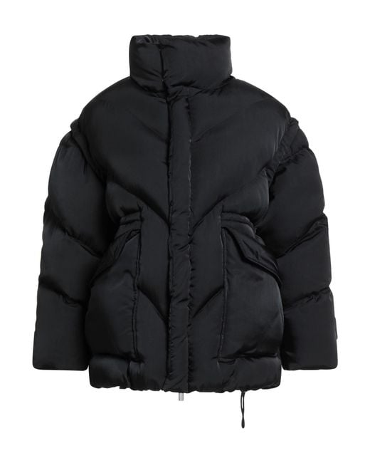 Del Core Black Puffer Nylon, Polyester