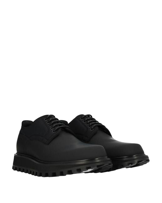 Stringate di Dolce & Gabbana in Black da Uomo